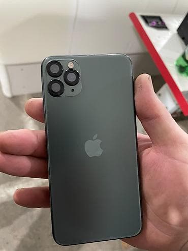 IPhone 11 Pro Max, Б/у, 256 ГБ, Matte Midnight Green at lalafo.kg IPhone 11 Pro Max, Б/у, 256 ГБ, Matte Midnight Green