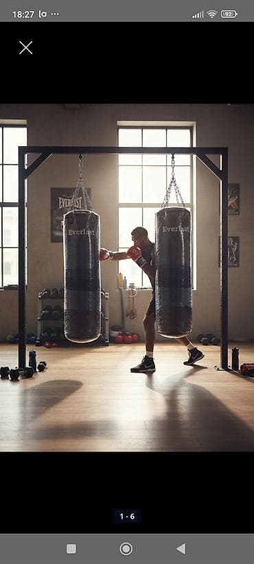 Боксерская груша Everlast - Тип: подвесная, с цепями и карабинами для