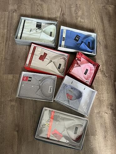 max mara футболка: Мужская рубашка, Все размеры, Armani, Новый, цвет - Белый — 1