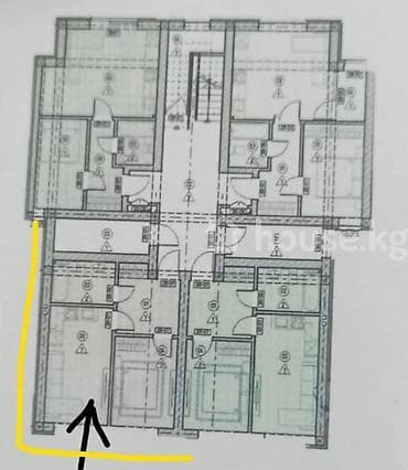 group: 2 комнаты, 46 м², Элитка, 1 этаж, Готовая ПСО (под самоотделку) — 1