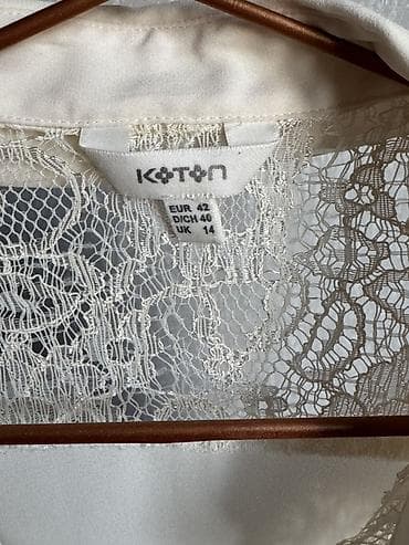 Блузки: Блузка, Однотонный, Удлиненная модель — 3