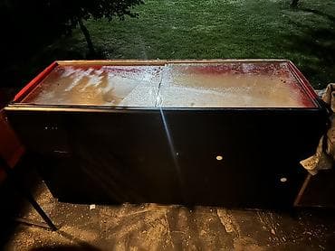 полер: Морозильный ларь витринного типа с раздвижными стеклянными крышками — 1