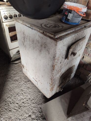 чан соргучтар: Твердотопливная печь-плита (дровяная/угольная) - Корпус из металла — 1