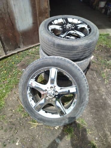 купить диски на авто в бишкеке: Литые Диски R 19 Mercedes-Benz, Комплект, отверстий - 5, Б/у — 10