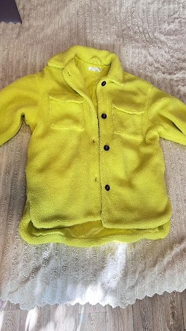 шубы: Яркая женская шубка-рубашка befree, размер M. - Материал: мягкий — 2