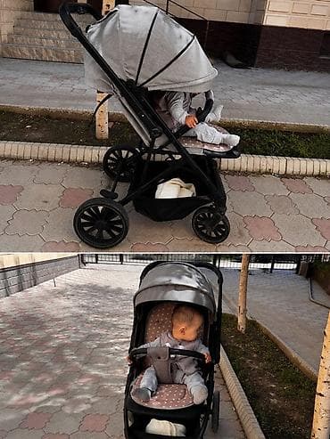 Прогулочная коляска для города - Легкая и маневренная рама, большие