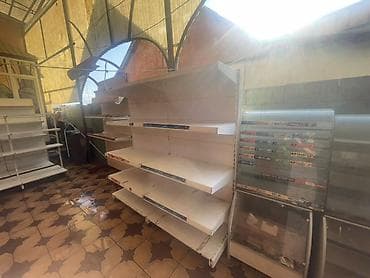хлам: Торговые стеллажи металл/ЛДСП, островные и пристенные. Дүкөнгө — 9