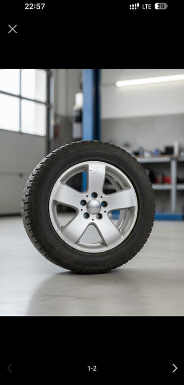 купить диски на машину бу: Колеса в сборе 225 / 55 / R 16, Зима, Комплект — 1