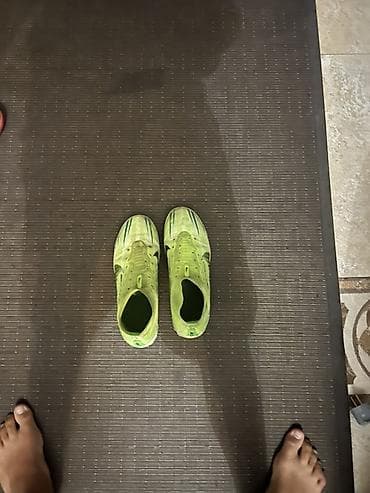 nike tech flece: Мужские кроссовки, 38, 38.5, 39, Nike, Б/у, цвет - Желтый, Платная доставка — 2