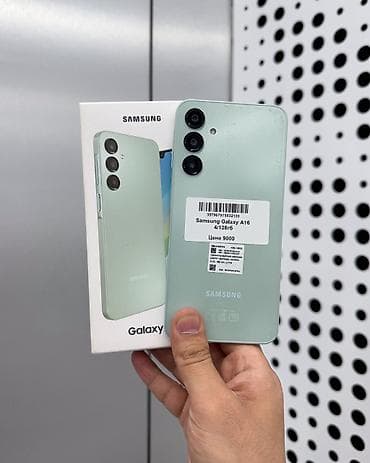 Samsung Galaxy A16, Б/у, 128 ГБ, цвет - Зеленый, В рассрочку, 2 SIM at lalafo.kg Samsung Galaxy A16, Б/у, 128 ГБ, цвет - Зеленый, В рассрочку, 2 SIM
