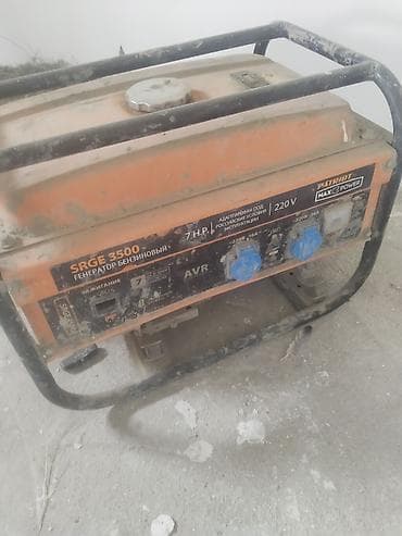 батарея гибрид: Бензогенератор Patriot SRGE 3500 - Тип: бензиновый генератор в — 1