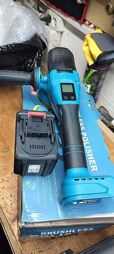 ac adapter: Полировальная машинка POLISHER эксцентриковая, аккумуляторная — 10