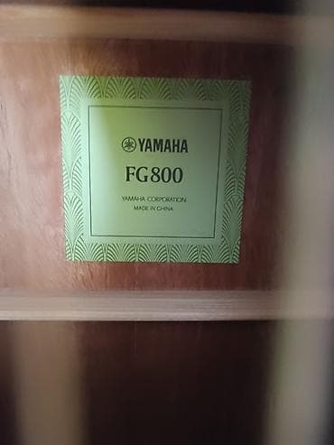 Гитары: Акустическая гитара Yamaha FG800 (дредноут) - Серия FG, модель FG800 — 2