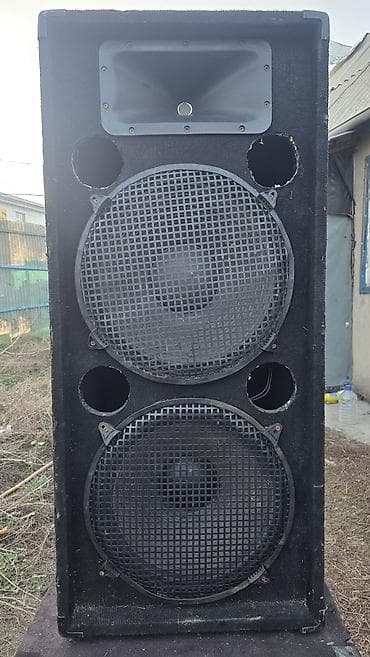 Микрофоны: Калонкалар сатылат 1штук 18дюм калонка. Динамик Paudio 1500ват — 2