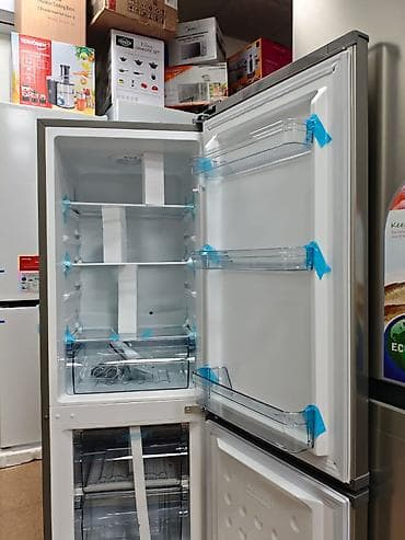 mini refrigerator: 😍 Холодильники по складским ценам 17 500 сом. 👍 Двухкамерный — 6