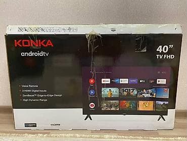 телевизоры konka: Телевизор KONKA K40RR315N, 40" Основные особенности: - Android TV с — 1