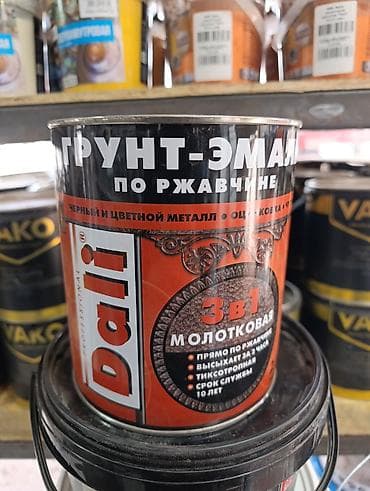 Клей: Грунт-эмаль по ржавчине Dali, молотковая, 3 в 1. Назначение: - Для — 1