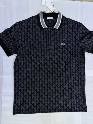 брендовые мужские спортивные костюмы из турции: Мужской спортивный костюм, S, L, XL, Lacoste, Новый, цвет - Черный, Самовывоз — 3