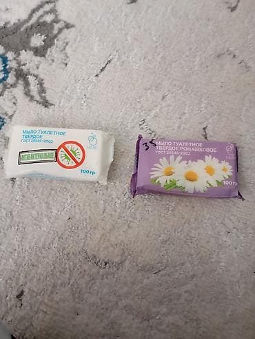 Туалетное мыло ММФ, твердое, 100 г — два варианта: - — 1