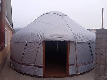 Юрта со сборным деревянным полом - Традиционная разборная юрта