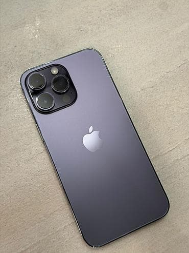 IPhone 14 Pro, цвет Deep Purple 256 gb АКБ 80 % Телефон в идеальном