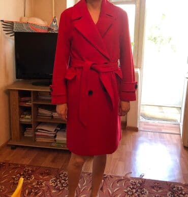 Скупка золота и ювелирных изделий: Пальто Деми фирмы Миа, б/у, состояние отличное, размер М, 44-46 — 1