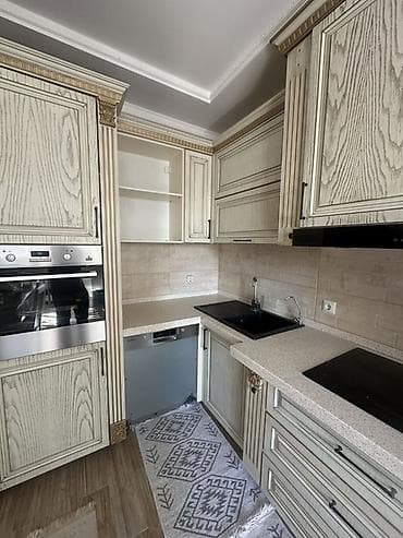 устройство кухонной мебели: Кухонный гарнитур, цвет - Золотой, Дерево — 3