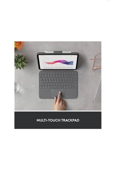 клавиатура для ipad: Чехол-клавиатура Logitech Combo Touch Detachable Keyboard Новая — 5