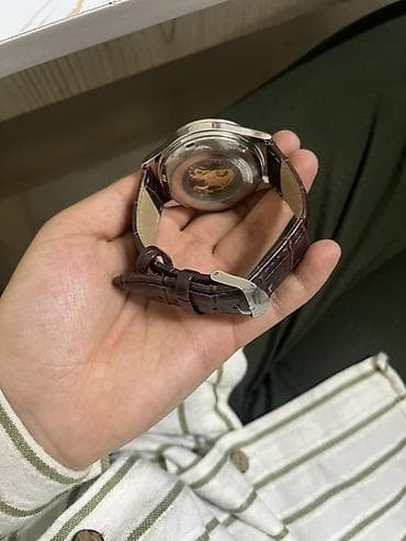 poco watch: Механические мужские часы с открытым циферблатом (скелетон) - — 2