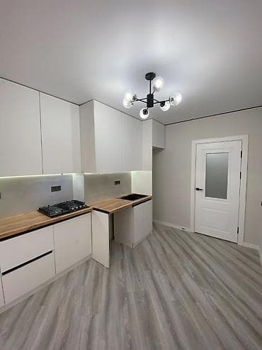 osh flats: 1 комната, 42 м², Индивидуалка, 9 этаж, Евроремонт — 4