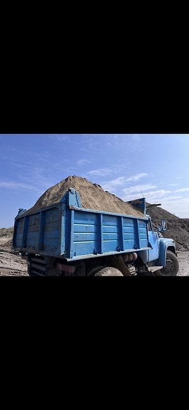 услуга штукатурка: Песок и грунт с доставкой самосвалом - Вид материала: карьерный песок — 2