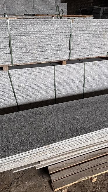 Гранит в наличии, оптовые цены Разные виды и размеры: Серый Кок Сарай