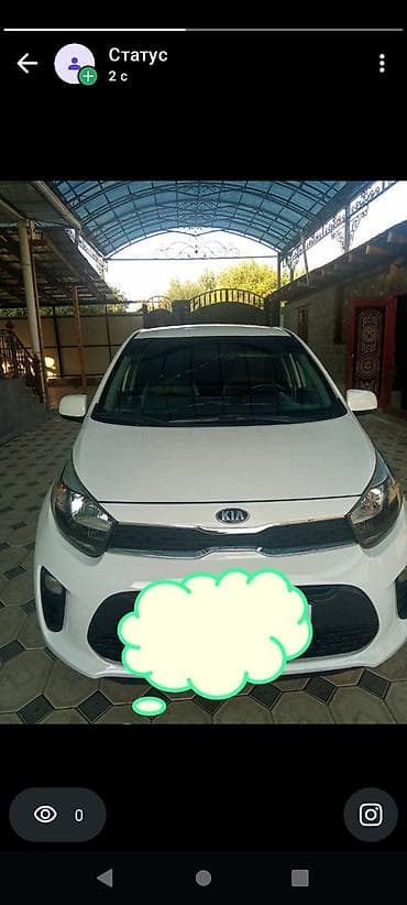 Kia Morning: 2017 г., 0.1 л, Автомат, Бензин, Хэтчбэк — 1