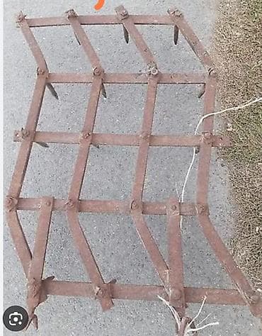 Бороны зубчатые: Боронa зубовая (сцепная секция) - Тип: цепная/шарнирная зубовая — 1