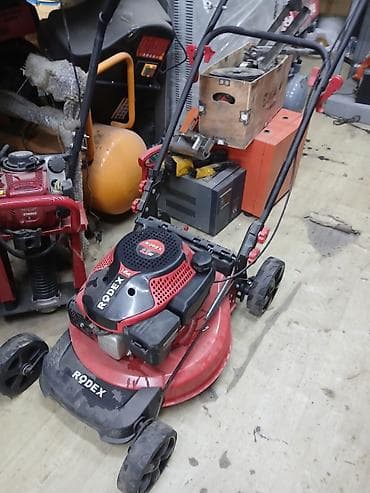 касилка ош: Бензиновая газонокосилка RODEX - Двигатель: 4‑тактный OHV, мощность — 3