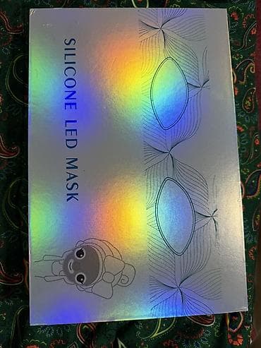st link: Силиконовая LED‑маска для лица Комплектация: - гибкая силиконовая — 3