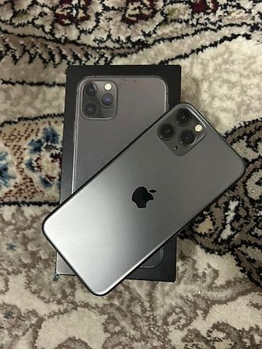 Мобильные телефоны и аксессуары: IPhone 11 Pro, Б/у, 256 ГБ, Space Gray, 74 % — 2