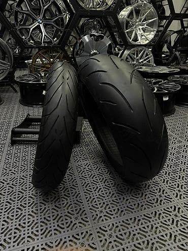 покрышка мото: Шины 190 / 55 / R 17, Лето, Б/у, Комплект, Китай, Pirelli — 3