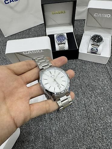 Классические часы: Классические часы часы, Casio, Япония, Водонепроницаемые, Мужские, Новый — 4