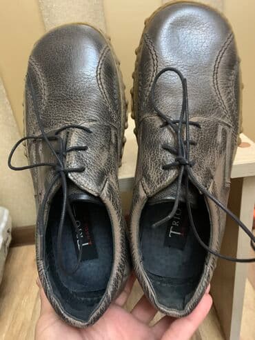 Ботинки: Мужские туфли, 37, Новый, цвет - Коричневый, Самовывоз — 1