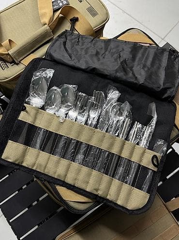 меш казан: Набор для кемпинга и пикника в переносных органайзерах (5 комплектов) — 8