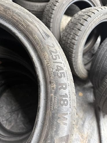 225 55 r18 лето: Шины 225 / 45 / R 18, Лето, Б/у, Пара, Легковые, Германия, Continental — 3