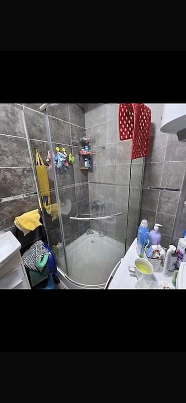 Поддоны для душа: Душевая кабина Полукруглая, Размер: 90 Покрытие: Прозрачный — 1