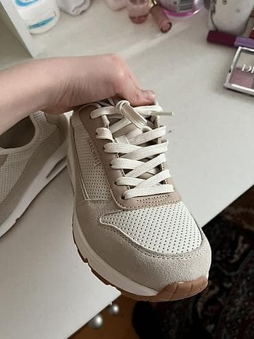 оригинал кросс: Кроссовки Skechers, бежево‑кремовые Оригинал 🔥🔥 Привозные из США 🇺🇸 — 8