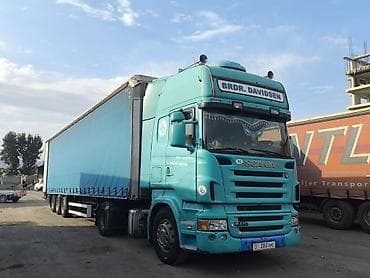 5511 камаз: Тягач, Scania, 2006 г., Тентованный — 1