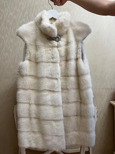 норка желет: Норковая безрукавка, состояние отличное — 1