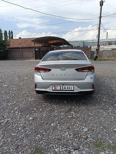 Транспорт: Hyundai Sonata: 2018 г., 2 л, Автомат, Газ, Седан — 5
