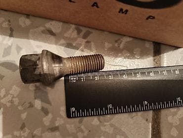 e60 m5: Болты на мерс, 1 шт 50 сом — 4