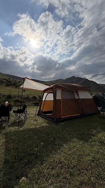Спорт и отдых: 🏕️ Кемпинг палатка (?185 см) Бул кең жана ыңгайлуу кемпинг палатка — 5