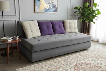 диван кровать ош: Раскладной диван, Б/у — 2